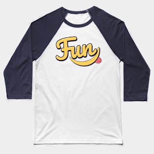 Fun Smile Baseball T-Shirt